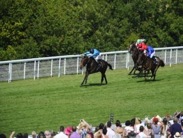 Brown Panther winning the Goodwood Cup